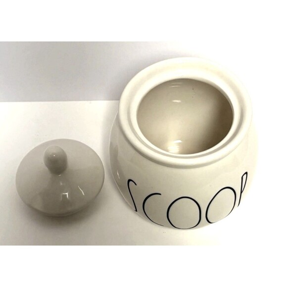 Rae Dunn “Scoop” Artisan Collection By Magenta Canister Jar With Lid - Picture 2 of 6